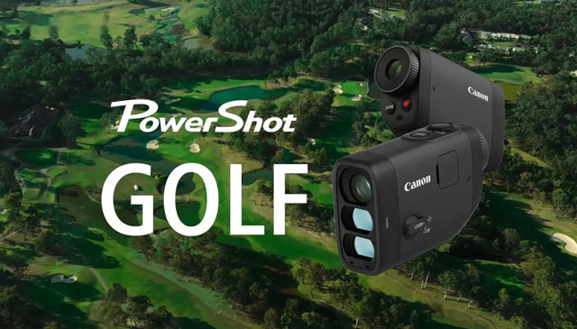 佳能推出高尔夫运动跨界产品 PowerShot GOLF 激光测距仪相机